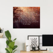 ジャックロンドン引用文生活について！ ポスター (ホームオフィス)