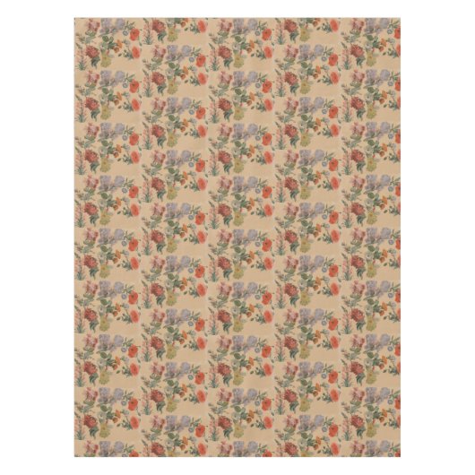 ジャックローランアガス勉強ズオブサマーフラワーズ テーブルクロス (正面)