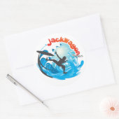 ジャックワゴンのシール! ラウンドシール (封筒)