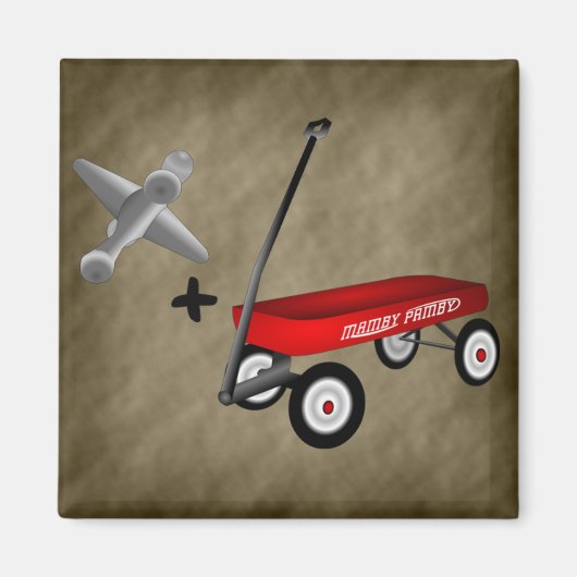 ジャックワゴン磁石 マグネット (正面)