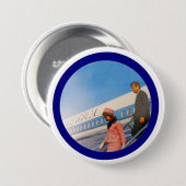 ジャック及びジャッキー: ダラス1963年 缶バッジ (正面&裏面)