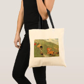 ジャック及びジルは丘の童謡のバッグころびました トートバッグ (正面(商品))