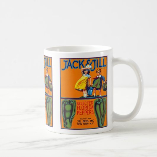 ジャック及びジルフロリダのコショウ コーヒーマグカップ (右)