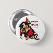 ジャック大尉! 缶バッジ (正面&裏面)