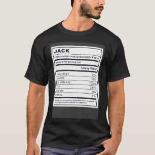 ジャック情報と否定できない事実 Tシャツ