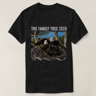 ジャック・イーグル・ファミリーツリー ビッグベア・ハクトウワシ Tシャツ