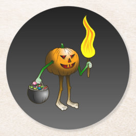 ジャック・オランタンがトリックまたは治療のために出て ラウンドペーパーコースター