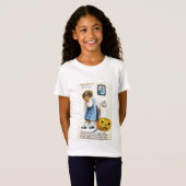ジャック・オランタンの女の子 Tシャツ (正面フル)