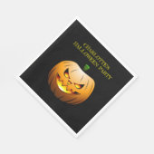 ジャック・オランタンハロウィンナイト スタンダードランチョンナプキン (角)