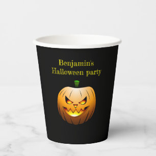 ジャック・オランタンハロウィンナイト 紙コップ
