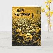 ジャック・オランタン墓地 カード (黄色い花)