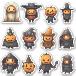 ジャック・オランタン・ゴブリン・ハロウィンステッカー シール