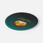 ジャック・オランタン・ハロウィーン ペーパープレート (アングル)