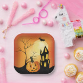 ジャック・オランタン・ハロウィーン ペーパープレート (パーティー)