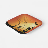 ジャック・オランタン・ハロウィーン ペーパープレート (傾斜あり)