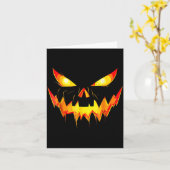 ジャック・オー・ランタン かぼちゃ ハロウィン おばけ カード (黄色い花)