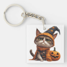 ジャック・オ・ランタンと一緒のグリム猫 🎃