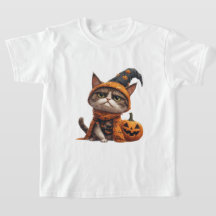 ジャック・オ・ランタンと一緒のグリム猫 🎃