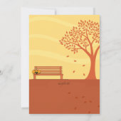 ジャック・オ・ランタンのハロウィーン招待状を切り分けよう 招待状 (裏面)