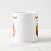 ジャック·オ·ランタンの子猫たち ジャンボコーヒーマグカップ (正面)