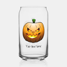 ジャック・オ・ランタンはハロウィンの準備ができています ガラス缶