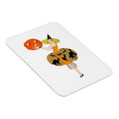 ジャック・オ・ランタンを持ったフラッパー マグネット (右側)