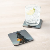 ジャック・オ・ランタンを持つ魔女 コースター (右側)