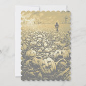 ジャック・オ・ランタン墓地 招待状 (裏面)