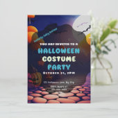 ジャック・オ・ランタン満月の不気味なハロウィーン 招待状 (スタンド正面)