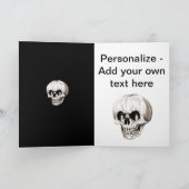 ジャック・オ・ランタン クラニウム ハロウィン ゴシック シーズンカード (内部)