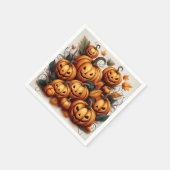 ジャック・オ・ランタン スタンダードカクテルナプキン (角)