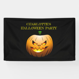 ジャック・オ・ランタン ハロウィンの夜 横断幕
