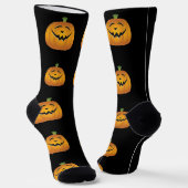 ジャック・オ・ランタン ハロウィンソックス ソックス (傾斜あり)