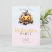 ジャック・オ・ランタン・ハロウィンパーティー 招待状 (スタンド正面)