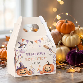 ジャック・オ・ランタン ハロウィン お誕生日パーティー 記念品ボックス フェイバーボックス