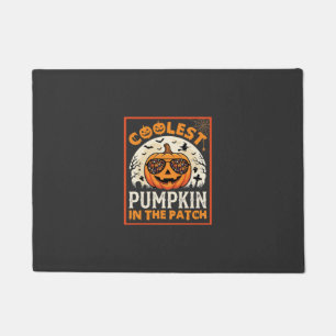 ジャック・オ・ランタン ハロウィン サングラス ドアマット