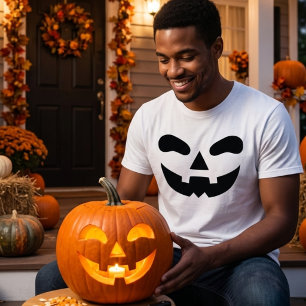 ジャック・オ・ランタン ハロウィン パンプキン トライブレンドTシャツ