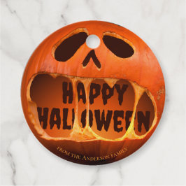 ジャック・オ・ランタン・パンプキン・ハロウィーンギフト装飾 フェイバータグ