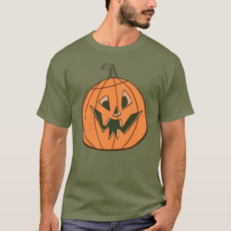 ジャック・オ・ランタン・パンプキン ハロウィーンTシャツ Tシャツ