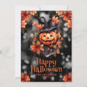 ジャック・オ・ランタン フォト ハロウィンカード シーズンカード (正面)