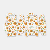 ジャック・オ・ランタン&ボーンズ不気味カスタムハロウィン フェイバーボックス (折り畳みなし)