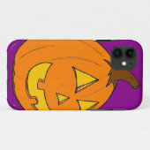 ジャック・オ・ランタン 紫 iPhone 5 カードケース ID Case-Mate iPhoneケース (裏面(横))