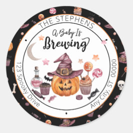 ジャック・オ・ランタンAベビーは醸造差出人住所 ラウンドシール