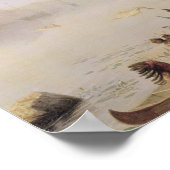 ジャック・カルティエがセントローレンスを発見 ポスター (角)