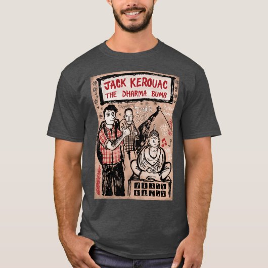 ジャック・ケルアック『ダーマ・バムズ』の友人 Tシャツ (正面)
