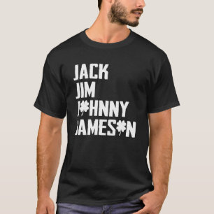 ジャック・ジム・ジョニー&ジェームソン神父セント・パトリック・ダ Tシャツ