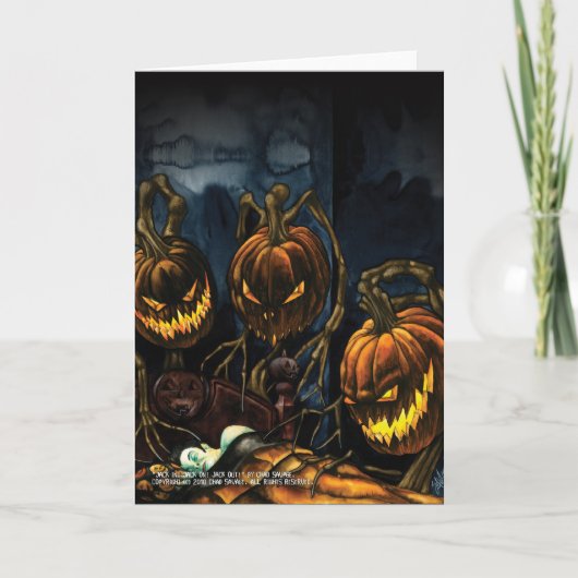 ジャック、ジャック、ジャックの挨拶状 カード (正面)