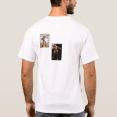 ジャック・ジョンソン1910の戦い Tシャツ (裏面)