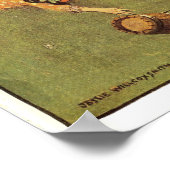 ジャック&ジルは丘の下に落ちた子供部屋韻 ポスター (角)