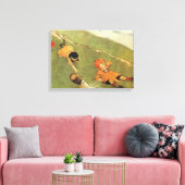 ジャック&ジル子供部屋ライムストレッチキャンバスプリント キャンバスプリント (インサイチュ (リビング))